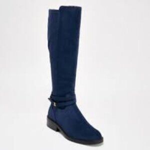 Vince Camuto Medium Calf Suede Tall Boot - Amabel